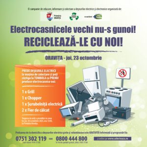 reciclare electrocasnice aparate vechi electrice Oravita