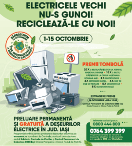 reciclare aparare electrice electrocasnice iasi
