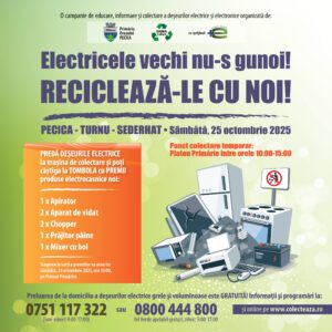 reciclare elecyrice frigidere masina de spalat aparate vechi Pecica Arad