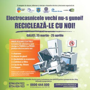 Colectare Electricele vechi Galați