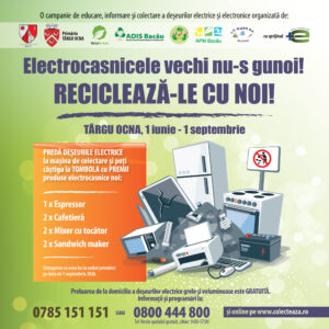 reciclare aparate electrice vechi targu ocna